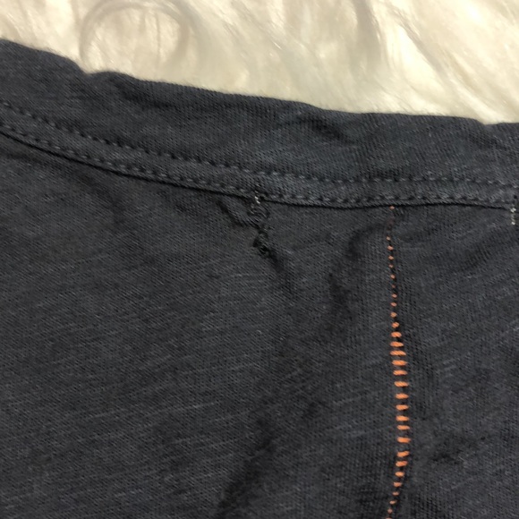 Sundry Asymmetrical Racerback Tank Black Sz 3 - Picture 8 of 9